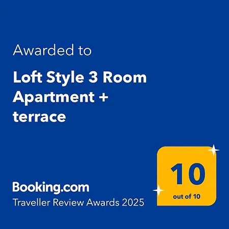Apartment Loft Style 3 + Terrace *